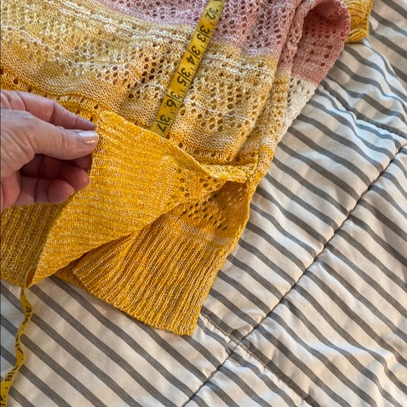 Multicolor Open-Front Cardigan - Picture 7 of 8